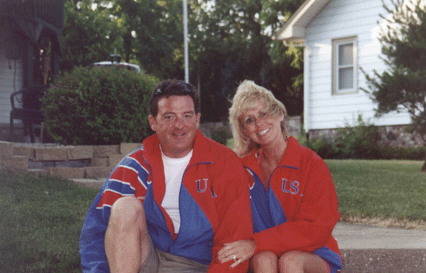 Alan and Linda at Troy's 4th of July party